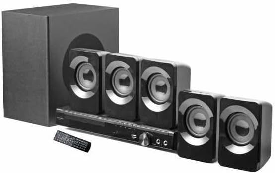 Inovalley Heimkino 5.1 mit Bluetooth-Subwoofer und DVD-Player-Funktion 2023