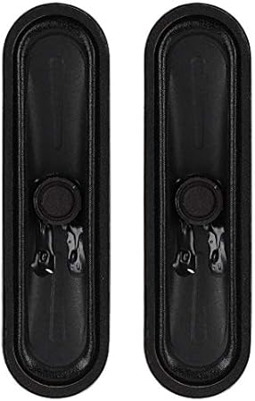 ASHATA 2-teilige Breitbandlautsprecher 8 Ohm 10W für LCD TV mit tiefem Bass