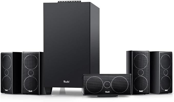 Lautsprecher Teufel Teufel CONSONO 35 Concept 5.1 Heimkinosystem mit AV-Receiver, Bluetooth, Dolby Audio, HDMI ARC für Film und Musik