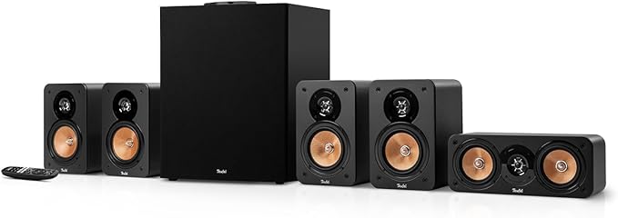 Lautsprecher Teufel Teufel Ultima 20 Concept Power Edition 5.1 Heimkinosystem mit AV-Receiver, Bluetooth, Dolby Audio, USB-C-Funktion, HDMI ARC