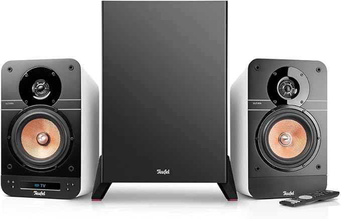 Lautsprecher Teufel Teufel ULTIMA 25 AKTIV Club Edition 2.1 Soundsystem mit kabellosem Subwoofer, Bluetooth, DAB+ und HDMI ARC
